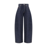Jacquemus Blue Cotton Relaxed Fit Jeans